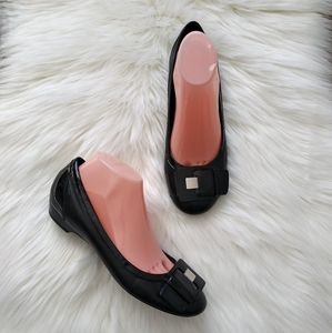 Franco Sarto Buckle Flats Leather Shoes 8.5 Career